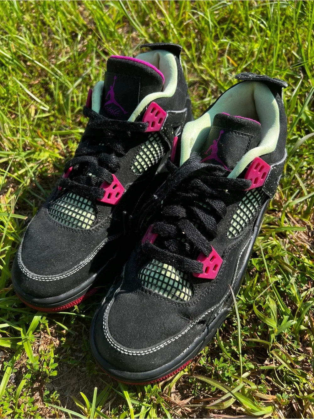 CLEAN Air Jordan 4 size 5.5 FOR DONOR PARTS Mens shoes